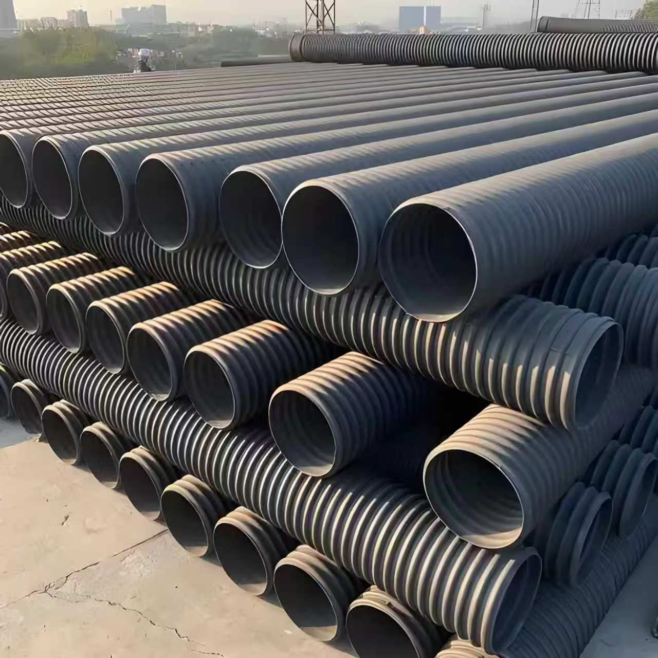 平凉市PE管材钢丝网骨架复合管 - 方案